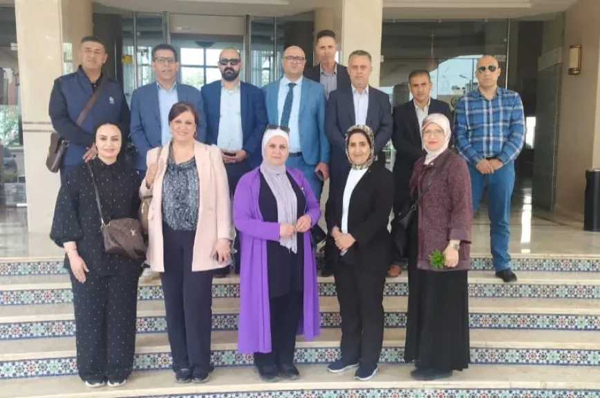 بالصور .. زيارة الوفدين التعاونيين الأردنى والفلسطينى لمعرض الفلاحة الدولى فى مكناس بالمغرب
