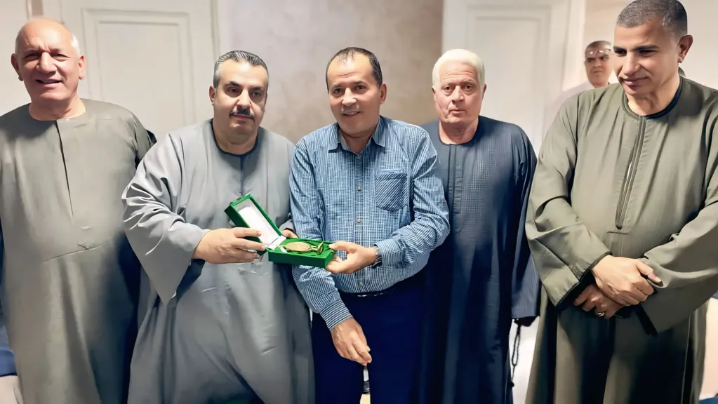 ممدوح حمادة يكرم الوفود العربية المشاركة فى اجتماع مجلس إدارة الاتحاد التعاونى العربى
