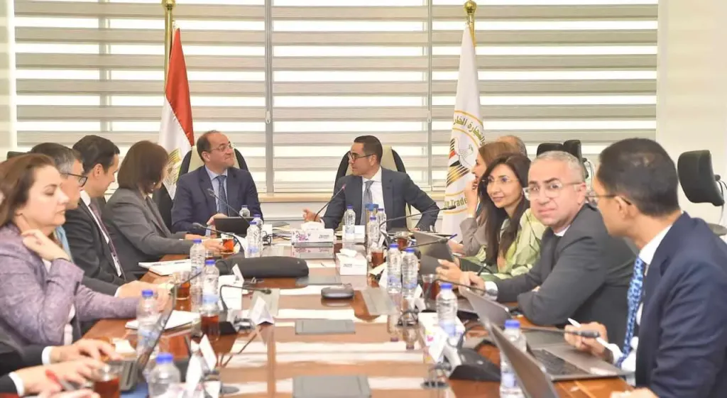 اجتماع موسع لوزيري الاستثمار والمالية مع بعثة صندوق النقد الدولي