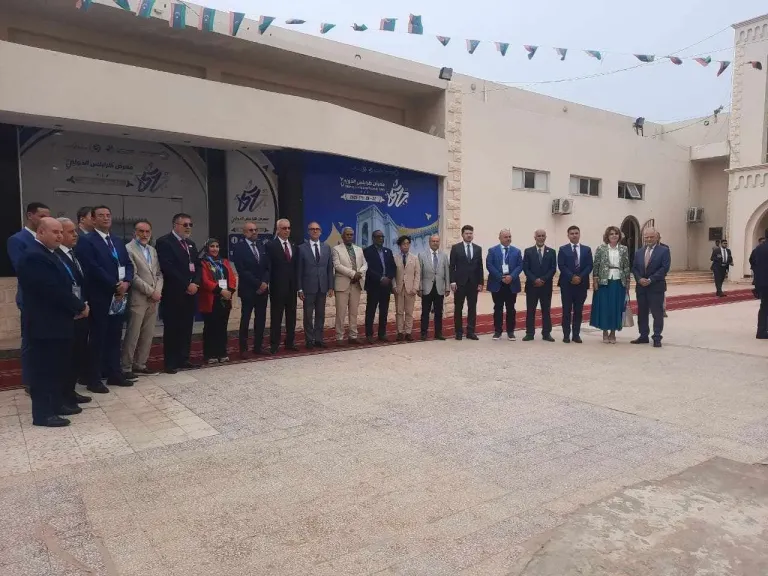 إقبال كبير من رجال الأعمال على الجناح المصري في معرض ليبيا
