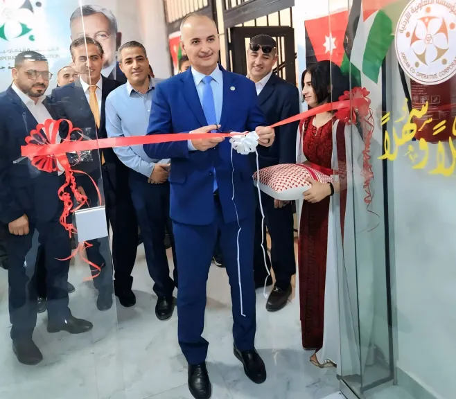 وسط مشاركة رسمية وتعاونية .. افتتاح المقر الجديد لمديرية تعاون ”جرش” الأردنية