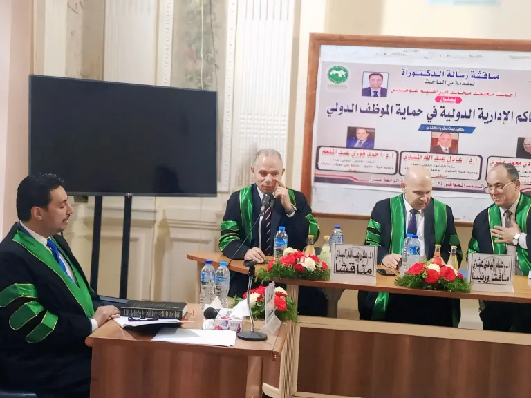 الاتحاد العام للتعاونيات يهنئ ”عوضين” بمناسبة حصوله على الدكتوراه