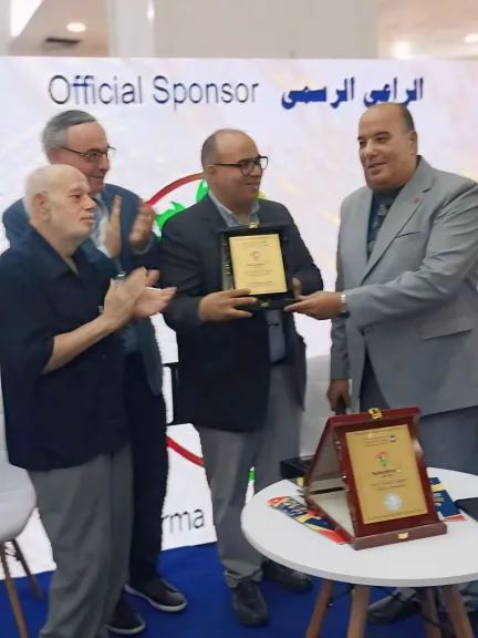 تكنوبرنت 2025 .. تكريم د. هيثم نجيب المستشار الإعلامى للمعرض