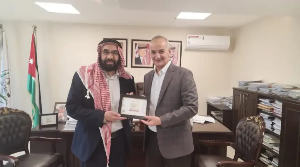 مدير المؤسسة التعاونية الأردنية يلتقى مدير دائرة الموازنة العامة لتعزيز سبل العمل المشترك