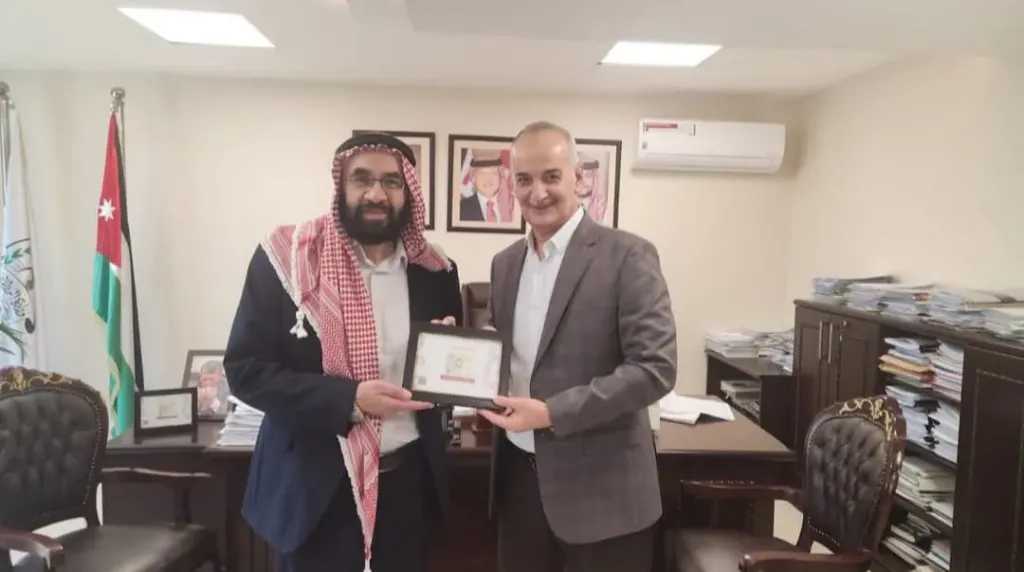 مدير المؤسسة التعاونية الأردنية يلتقى مدير دائرة الموازنة العامة لتعزيز سبل العمل المشترك