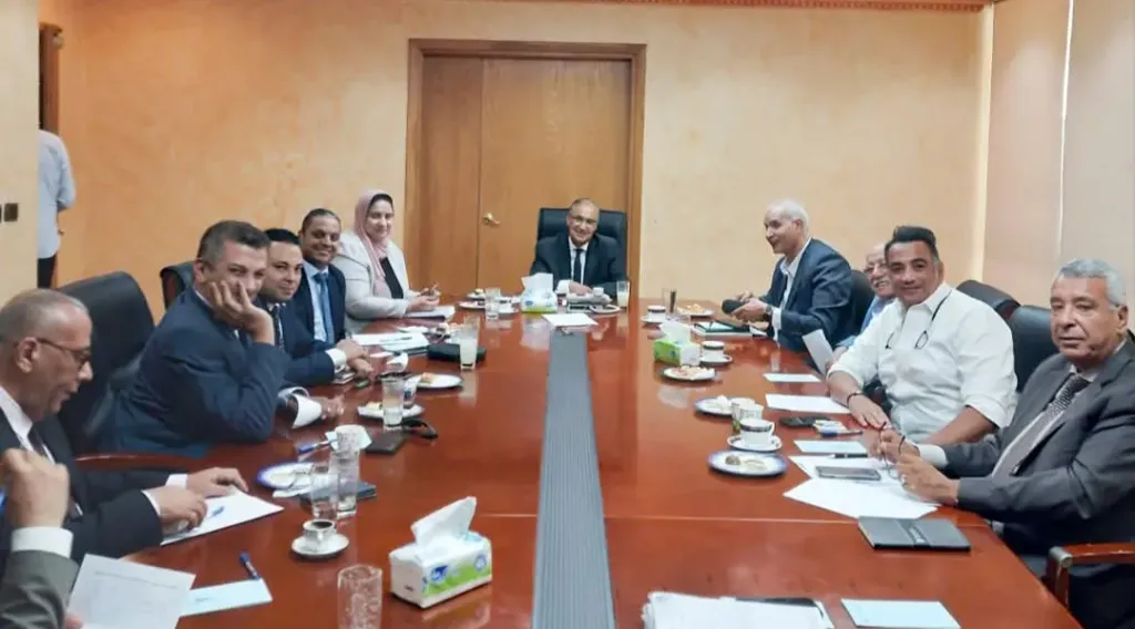 اجتماع الاتحاد المصرى لمقاولى التشييد والبناء