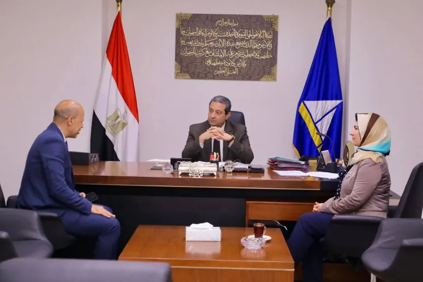 محافظ دمياط يستقبل مدير مديرية التضامن الاجتماعى بالمحافظة