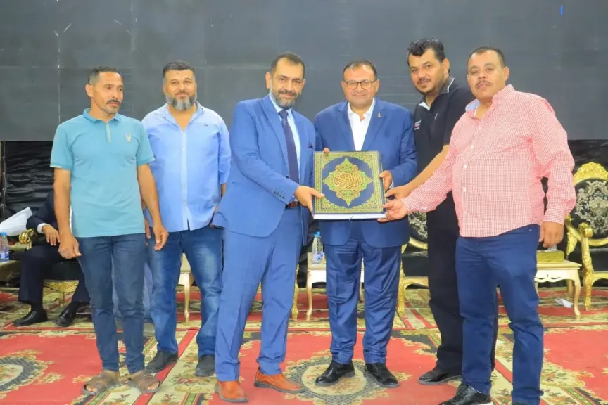 جمعية ”منار السبيل” تكرم  المهندس سامى الجحر