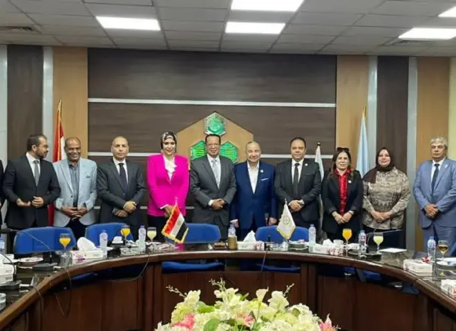 جورج وذكى يحضران توقيع بروتوكول تعاون بين مؤسسة الجمهورية الجديدة للتنمية وجمعية مستثمرى العاشر من رمضان