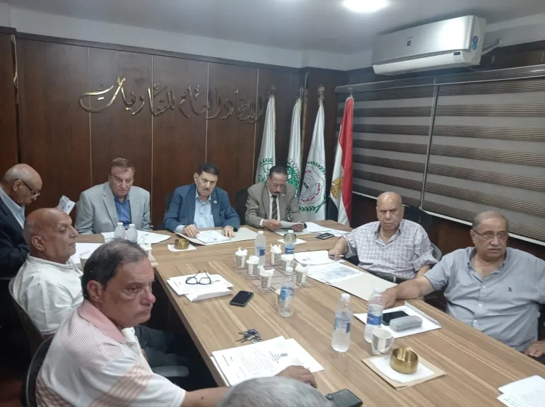 برئاسة عبد الظاهر .. اجتماع مهم لمجلس إدارة الاتحاد التعاونى الاستهلاكى المركزى