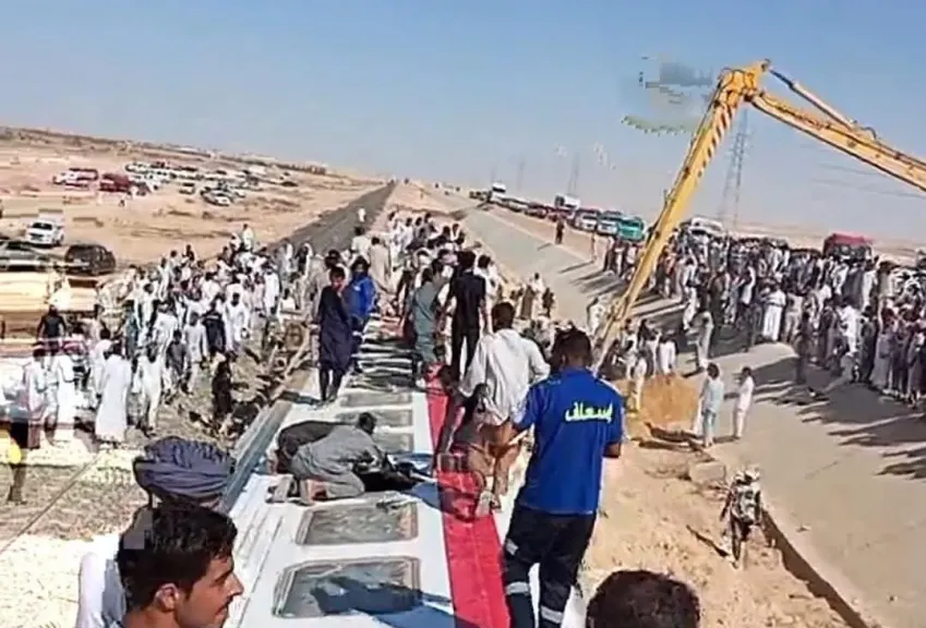 الرقابة المالية توجه بزيادة قيمة التعويضات في حادث قطار مطروح إلى 75 ألف جنيه