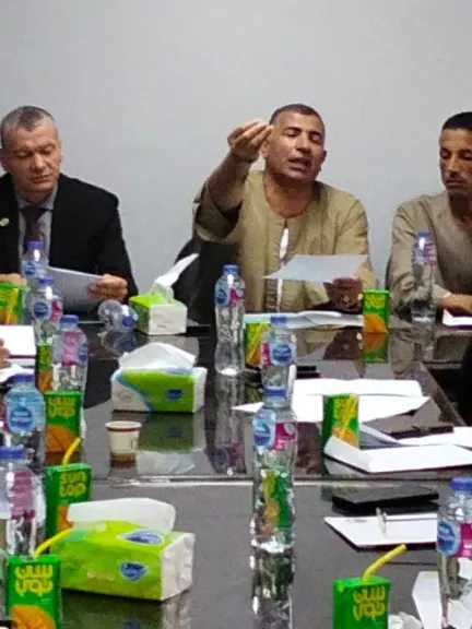 اجتماع هام لمجلس إدارة الجمعية العامة للأراضي المستصلحة برئاسة ”سراج”