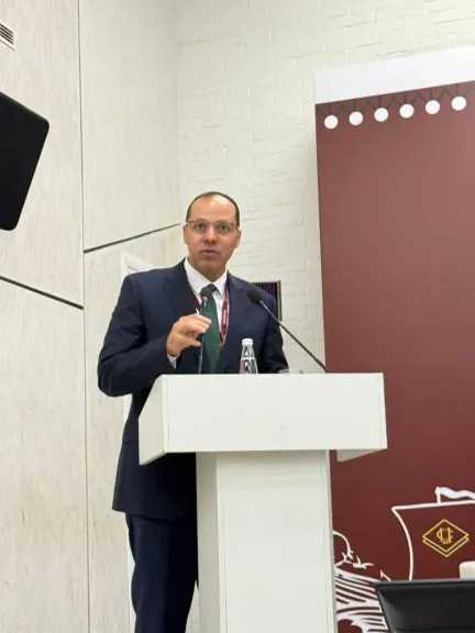 عضو مجلس إدارة الاتحاد التعاونى الإنتاجى يشارك فعاليات مؤتمر المنتدى الدولى للتعاون بروسيا