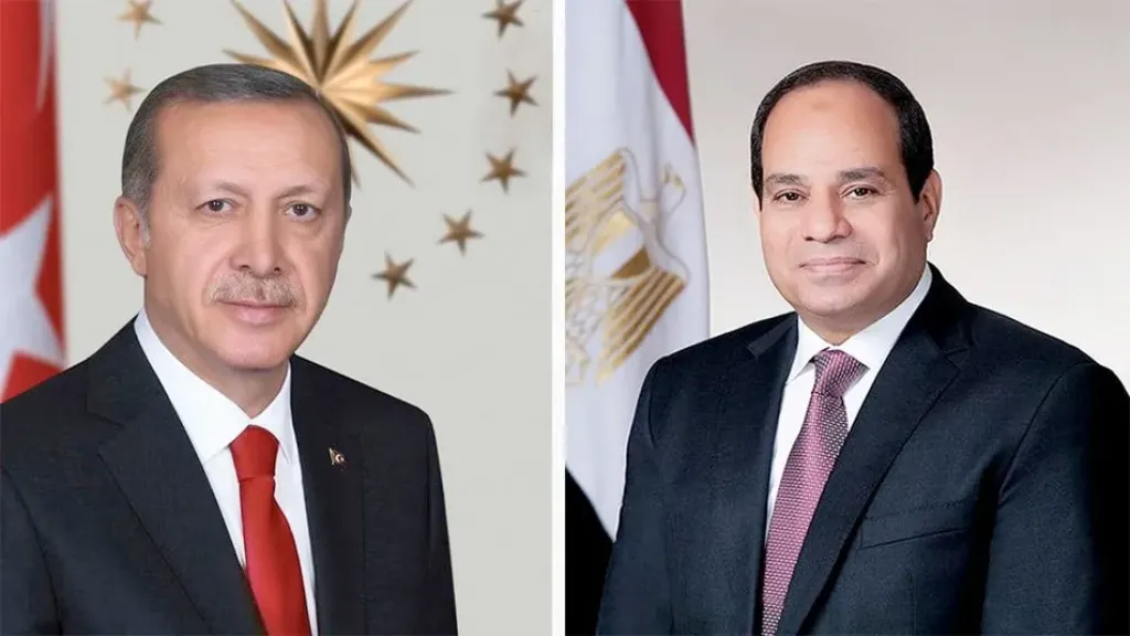 الرئيس السيسي ونظيره التركي يُعربان عن إدانتهما الشديدة للعدوان الإسرائيلي على قطر