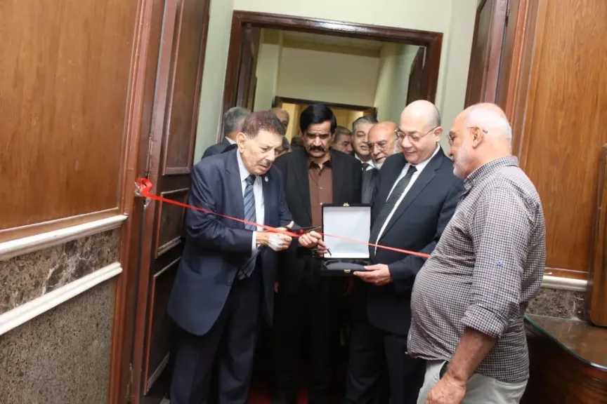 عبد الظاهر يفتتح معرض الأثاث المنزلى الدمياطى بمقر الاتحاد الإسكانى فى 6 اكتوبر