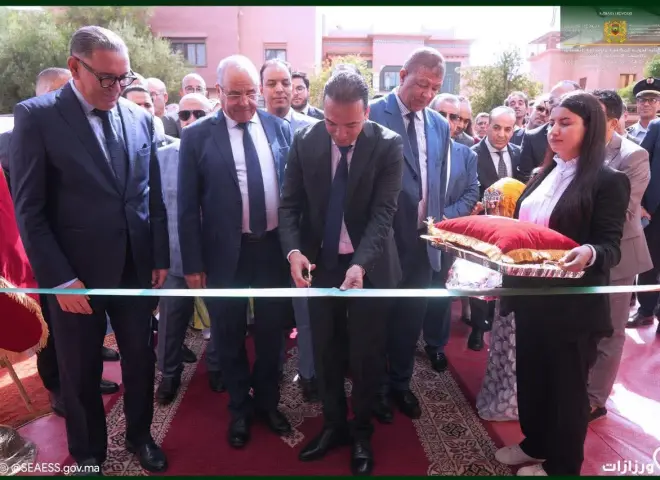 وزير الدولة للاقتصاد التضامن بالمغرب يفتتح الدورة الثانية لمعرض ”درعة تافيلالت” لتمكين المرأة والشباب