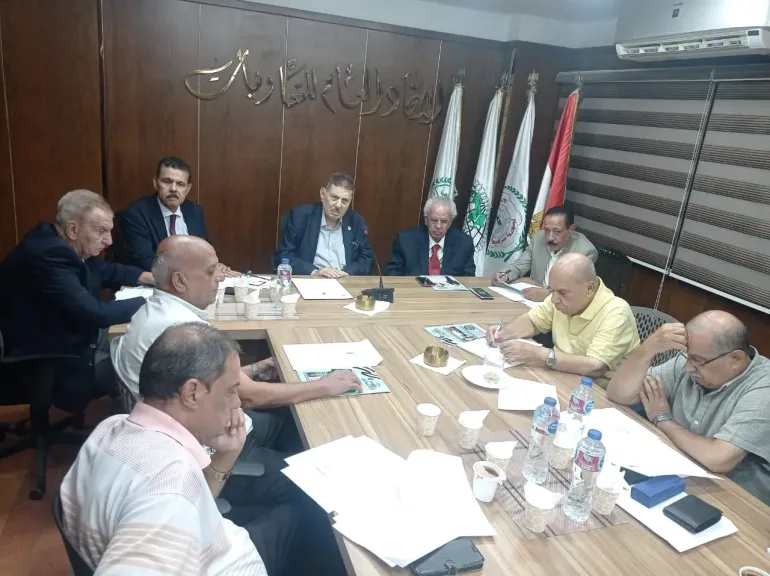 د. عبد الظاهر يترأس اجتماع مجلس إدارة الاتحاد الاستهلاكي المركزى