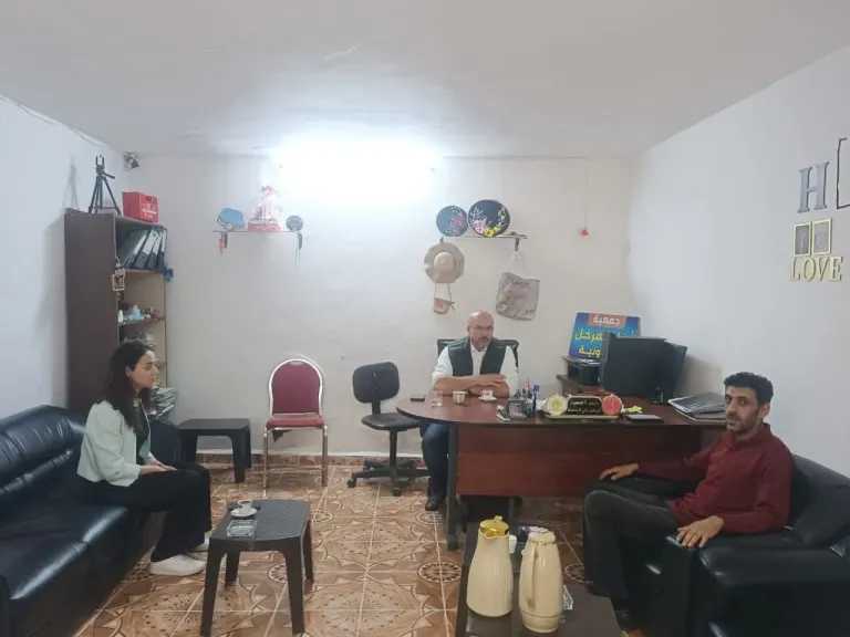 المحاسنة” يلتقى رئيس بلدية ”النسيم” لبحث سبل التعاون مع جمعية ”كفر خل” بالأردن