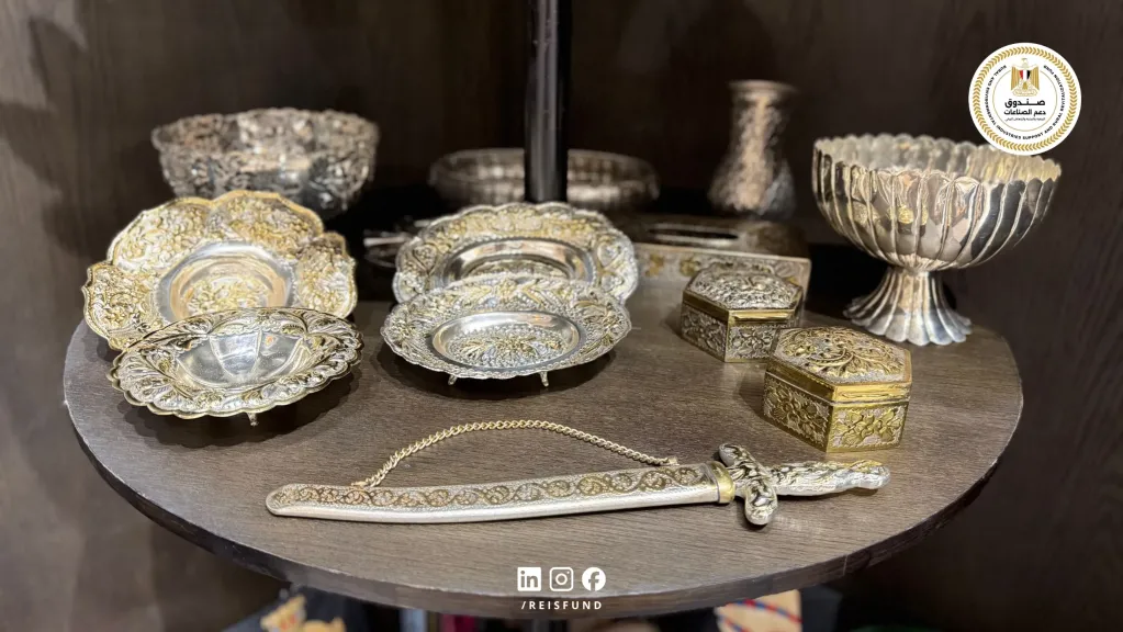 صندوق دعم الصناعات الريفية والبيئية يشارك في معرض ”ديارنا للحرف اليدوية والتراثية” بشرم الشيخ