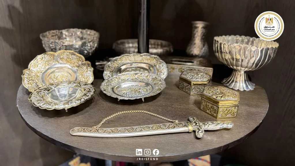 صندوق دعم الصناعات الريفية والبيئية يشارك في معرض ”ديارنا للحرف اليدوية والتراثية” بشرم الشيخ