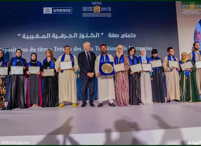 اختتام فعاليات النسخة الثالثة من برنامج ” الكنوز الحرفية المغربية” بالرباط