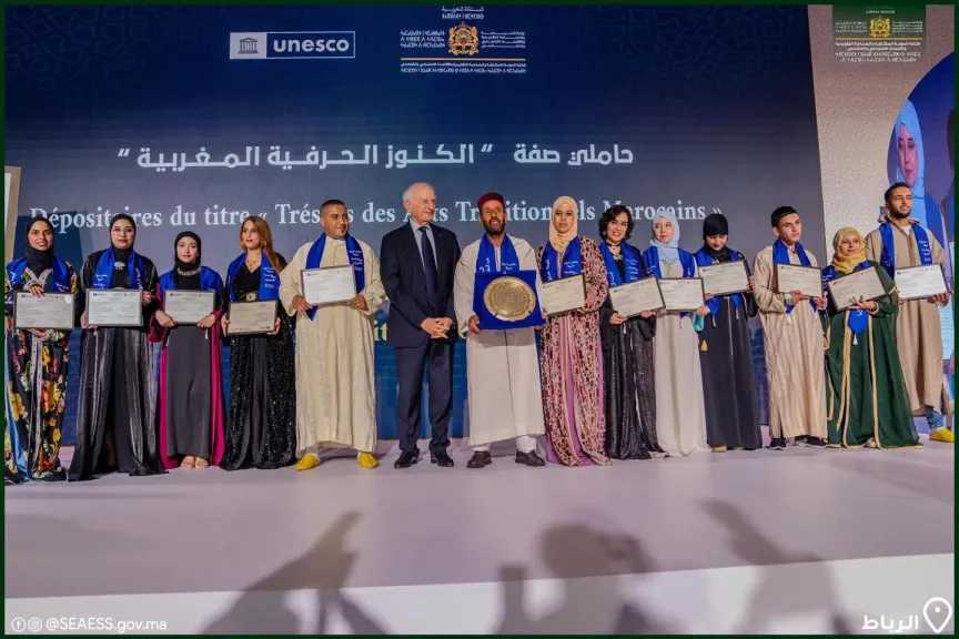 اختتام فعاليات النسخة الثالثة من برنامج ” الكنوز الحرفية المغربية” بالرباط
