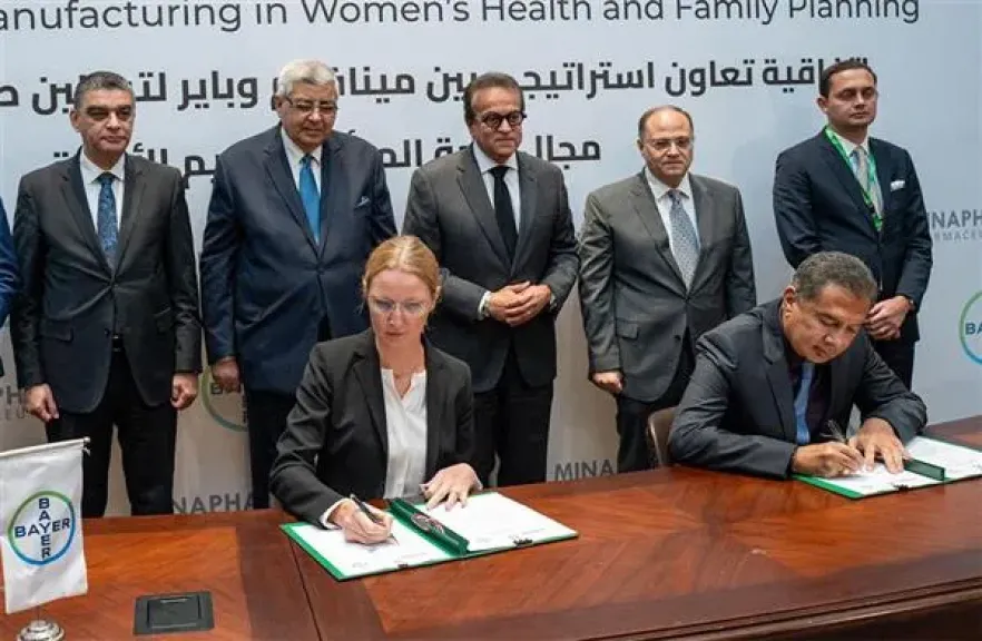 ”مينافارم وباير” تُعلنان تحالفا إستراتيجيا لتصنيع ونقل تكنولوجيا الدواء وترسيخ مكانة مصر بوابة إفريقيا للتصدير