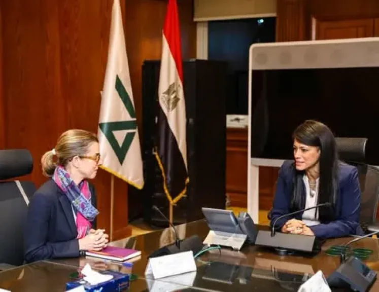 وزيرة التخطيط تبحث مع «بروباركو» الفرنسية تعزيز الشراكة لتمكين القطاع الخاص