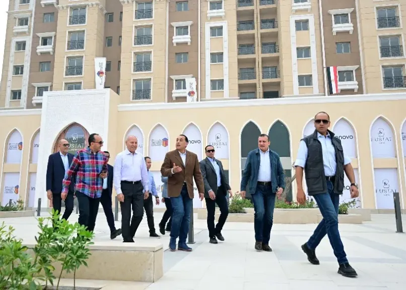 رئيس الوزراء يتفقد مشروع ”الفسطاط فيو” المُطل على حدائق تلال الفسطاط | صور