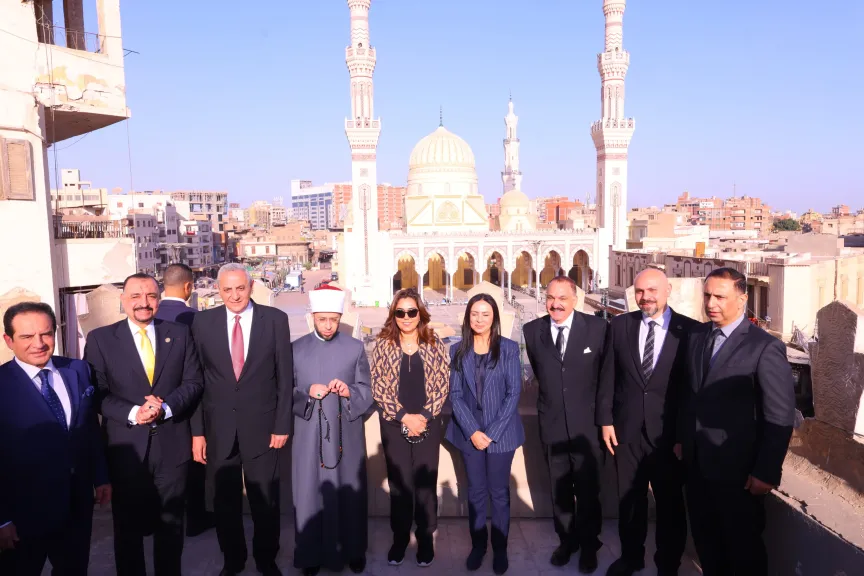 وزراء التضامن الاجتماعي والأوقاف والتنمية المحلية يتفقدون مطبخ ”المحروسة” للإطعام بمدينة طنطا