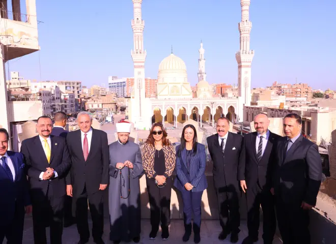 وزراء التضامن الاجتماعي والأوقاف والتنمية المحلية يتفقدون مطبخ ”المحروسة” للإطعام بمدينة طنطا