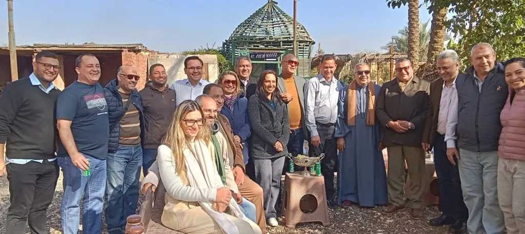 تفاصيل زيارة وفد التعاونيات الزراعية البرازيلي لمحافظة الشرقية