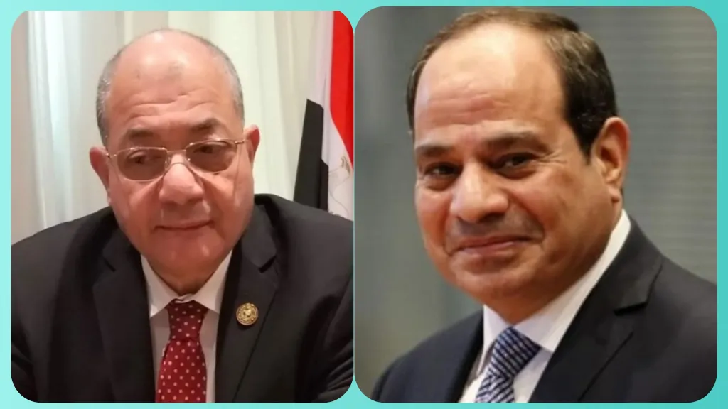 رئيس الاتحاد الإسكانى يهنئ الرئيس السيسي بالعام الميلادى الجديد