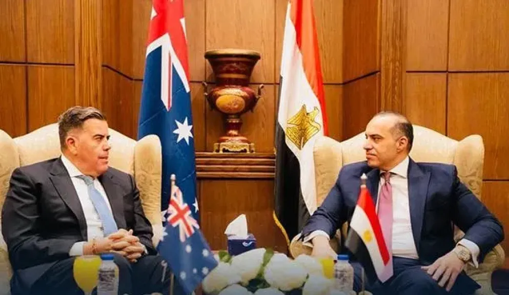 وزير الشئون النيابية يستقبل رئيس مجلس النواب الفيدرالي الأسترالي