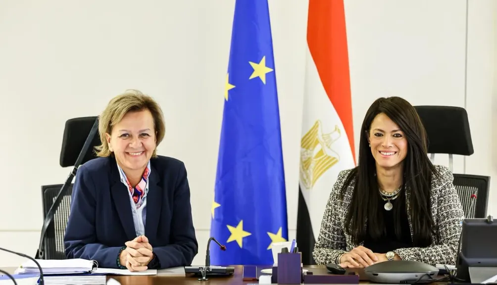 وزيرة التخطيط تتابع تنفيذ الشق الاقتصادي من الشراكة الاستراتيجية مع الاتحاد الأوروبي