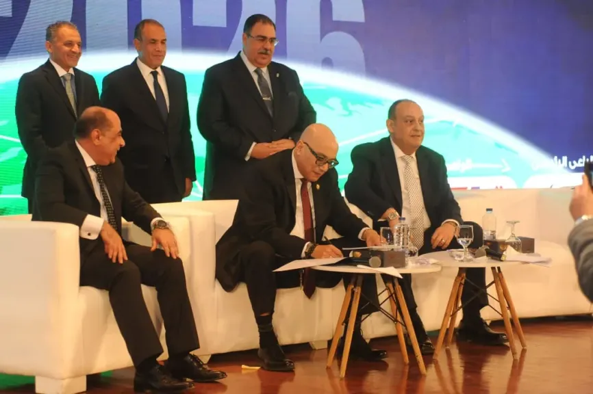 توقيع مذكرة تفاهم بين مجلة السياسة الدولية ووزارة الخارجية والمركز القومي لدراسات الشرق الأوسط |صور