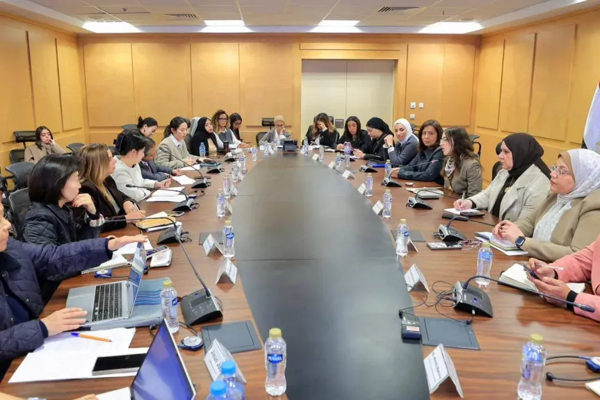 التضامن تبحث تبادل الخبرات وتعزيز التعاون مع بعثة الوكالة الكورية للتعاون الدولي «كويكا»| صور