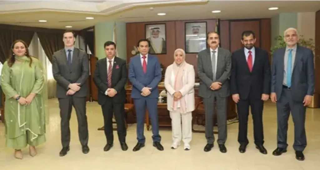 بحث سبل التعاون بين الجمعيات التعاونية الاستهلاكية فى الكويت وباكستان