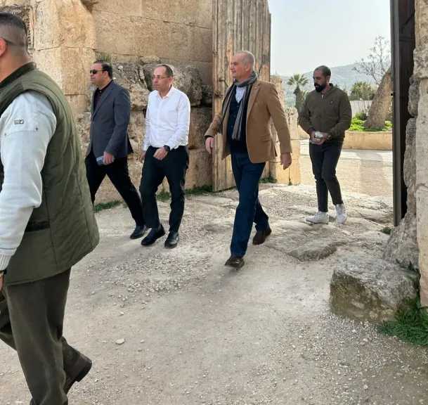 ”مصطفى صالح” يرافق ”الشلبى” فى زيارة ميدانية للإطلاع على المشاريع الممولة للتعاونيات فى جرش وعجلون