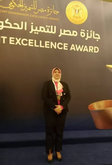 بوابة ”التعاونيات المصرية” تهنئ د. جاكلين ممدوح بجائزة ”التميز الحكومى”