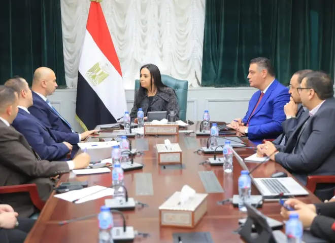 وزيرة التضامن الاجتماعي تلتقي عدداً  من أعضاء مجلس النواب
