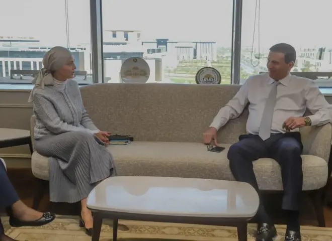 وزير الزراعة يبحث مع مدير ”الأغذية العالمي” بالقاهرة سبل تعزيز التعاون ودعم صغار المزارعين