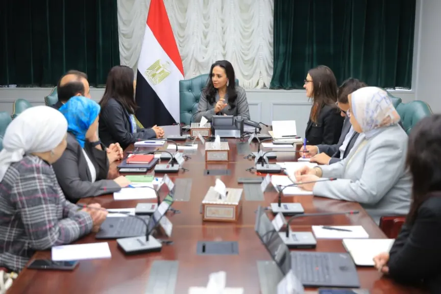 وزيرة التضامن الاجتماعي تلتقي مندوبة برنامج الأمم المتحدة الإنمائي في مصر