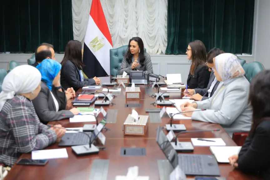 وزيرة التضامن الاجتماعي تلتقي مندوبة برنامج الأمم المتحدة الإنمائي في مصر