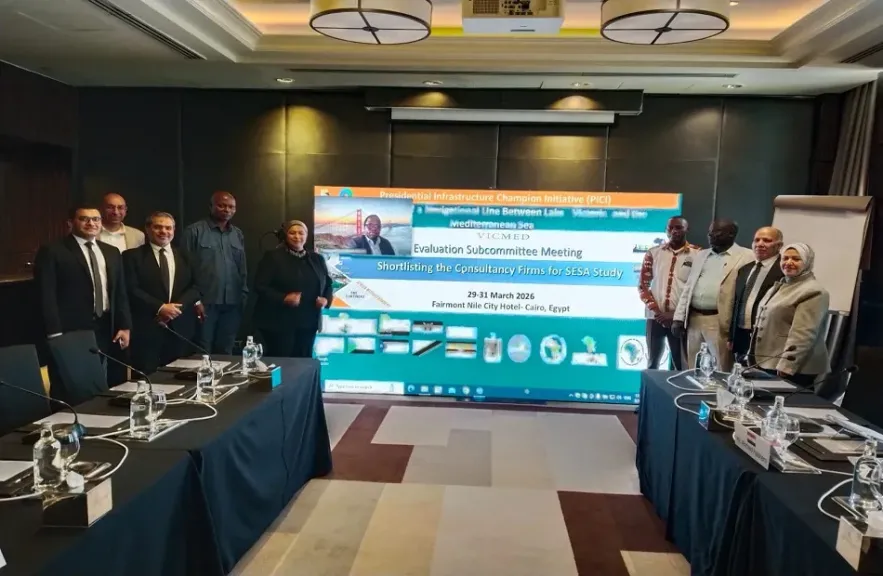 النقل تبدأ اجتماعات اختيار المكتب الاستشاري لمشروع الممر الملاحي بين بحيرة فيكتوريا والبحر المتوسط