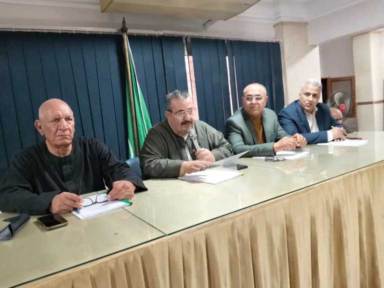 برئاسة ممدوح حمادة .. بدأ فعاليات اجتماع مجلس إدارة الاتحاد التعاونى الزراعى