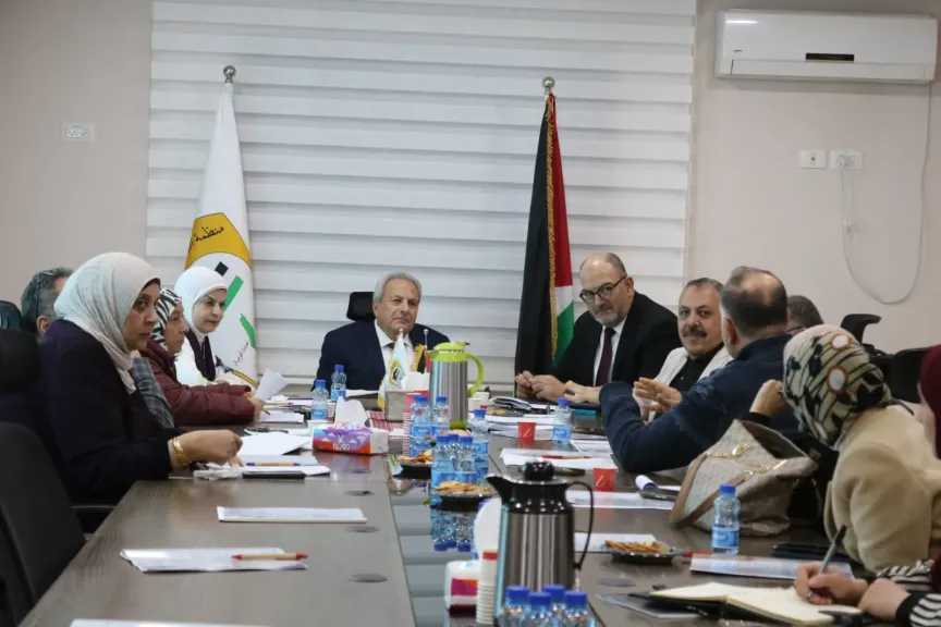 الاتحاد التعاونى العام بفلسطين يشارك فى الجلسات التشاورية لإعداد الدستور المؤقت