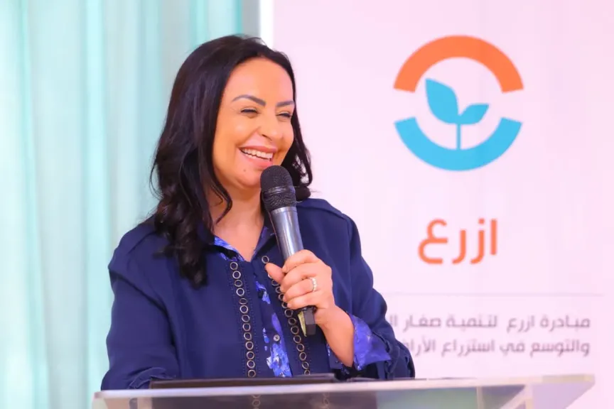 وزيرة التضامن الاجتماعي تلتقي صغار المزارعين المشاركين في مبادرة “ازرع” بالمنيا