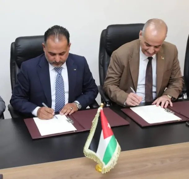 المؤسسة التعاونية وسلطة وادي الأردن توقعان مذكرة تعاون لتخصيص 4 آلاف دونم لدعم التعاونيات الزراعية