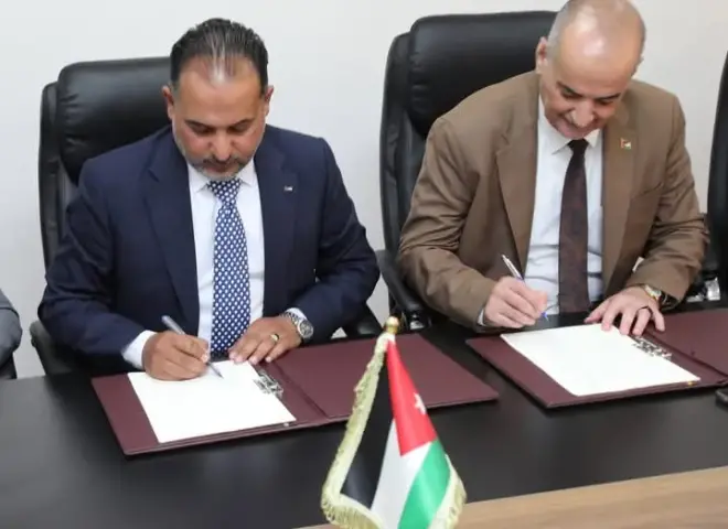 المؤسسة التعاونية وسلطة وادي الأردن توقعان مذكرة تعاون لتخصيص 4 آلاف دونم لدعم التعاونيات الزراعية
